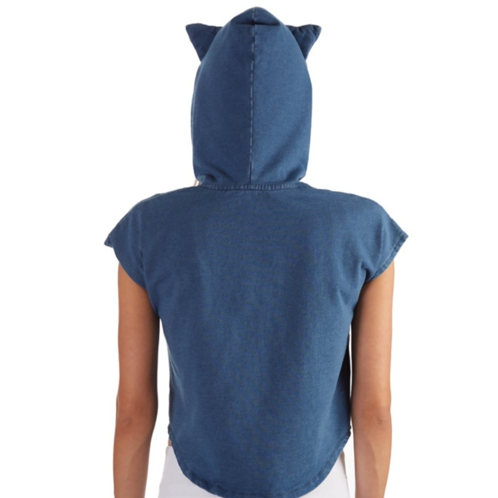 😼 French Terry Kitty Ears Hoodie - Picture 4 of 7